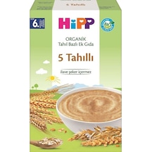 Hipp Organik 5 Tahıllı Tahıl Bazlı 6+ Ay Kaşık Maması 200 G