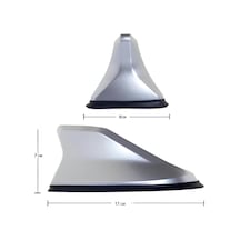 Bmw 6 Serisi Uyumlu Köpek Balığı Balık Sırtı Shark Anten Gri