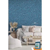 Ventrawall Canlı Sıva Duvar Boyası Mavi wB01-S