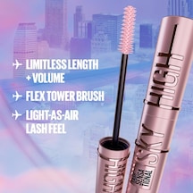 New York Lash Sensational Sky High Blue Mist Maskara Çok Renkli