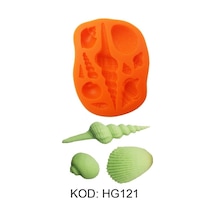 Silikon Kalıp İstiridye Hg-121 Turuncu