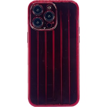 Nettech Apple Uyumlu iPhone 14 Pro Max Airbag Buzul Jmookit Seri Arka Koruma Kılıf - Mor Mor