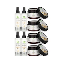 Fe Keratin Saç Sütü 200ml & Saç Maskesi 300ml Karma 8 Li Set