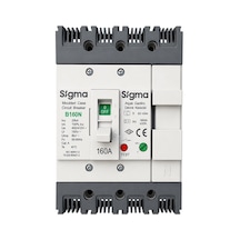 Sigma Ayarlı Tip Ag Devre Kesici B160 160a 4p 25ka