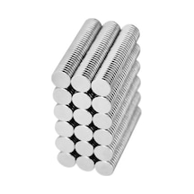 150 Adet 6x1,5 Mm Yuvarlak Güçlü Neodyum Mıknatıs