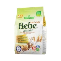 Hünnap Keçisütlü Vitaminli Bebe Bisküvisi 200gr