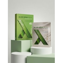 Xaura Beauty Aloe Vera Mask Nature Recovery Kağıt Yüz Maskesi 4'lü Paket