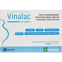Vinalac Probiyotik 30 Tablet