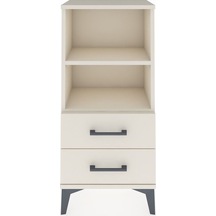 Arges Komodin 2 Raflı 2 Çekmeceli 44x30x96 Aytaşı-aytaşı Aytaşı