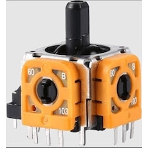 1 Adet Turuncu Analog Motor 10 Kohm Playstation Ve Xb...