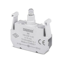 Emas Bb B Sinyal Beyaz Led'li Blok 100-230 V Ac