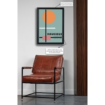 Bauhaus Seri-e Exhıbıtıon V1 Siyah Çerçeveli Poster Tablo