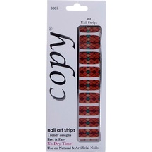 Copy Oje Tırnak Bandı Orangey Art 3007