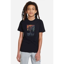 Tshirthane Witcher Baskılı Unisex Çocuk Siyah T-Shirt