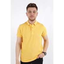 Cazador Erkek T-shirt Polo Yaka Pike 4613 Sarı Sarı