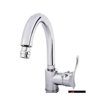 Gms Akdeniz Mix Kuğu Lavabo Musluk Bataryası Akd101