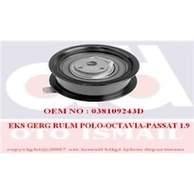INA 531044030 TRİGER EKSANTRİK GERGİ RULMANI GOLF IV BORA 1.9 TDI