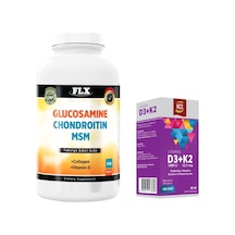 Glucosamine Chondroitin Msm 300 Tablet Ve Vitamin D3 Vitamin K2 20 Ml
