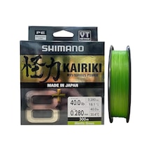 Shimano Kairiki 8+ 300 Mt 0.28mm İp Misina Mantis Green