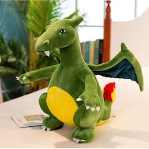 Pokemon Charizard Peluş Oyuncak 25cm Charizard Pokemon Peluş Figür Yeşil Ejderha Diğer