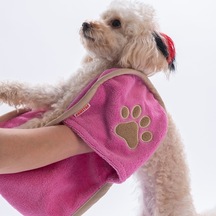 Pink Pembe Evcil Hayvan Kurulama Havlusu-köpek Kurulama Havlusu- Kedi Kurulama Havlusu