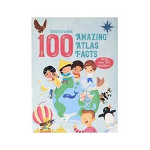 100 Facts Sticker And Learn Amazing Atlas Facts Book