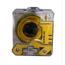 Soundmax Sx-awg42 4ga Oto Anfi Kablo Seti