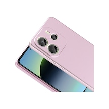 Noktaks - Xiaomi Uyumlu Xiaomi Redmi Note 14 4g - Kılıf Mat Soft Premier Silikon Kapak - Saks Mavi - T37825 Saks Mavi