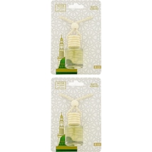 Medine Ravza Kokusu 8 Ml Araba Kokusu Cam Şişe 2 Adet