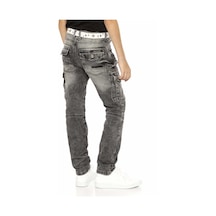 Cipo & Baxx Cdk111 Biker Stil Kargo Cep Çocuk Kot Pantolon 001