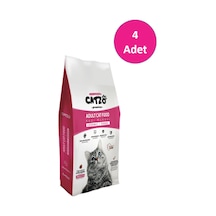 Catzo Gurme Renkli Yetişkin Kedi Maması 4 x 1 KG