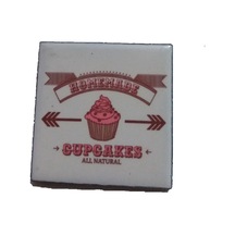 Dekoratif Porselen Magnet 4'lü Set