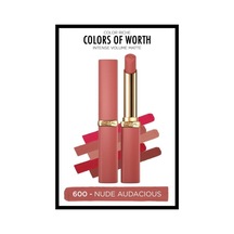 L'Oreal Paris Color Riche Colors Of Worth Intense Volume Matte Ruj 600 Nude