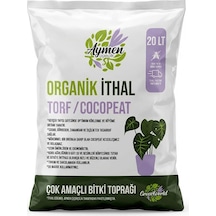 20 Litre Organik İthal Çok Amaçlı Bitki Toprağı - Çiçek, Sebze