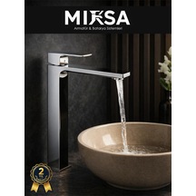 Çanak Lavabo Krom Aç Kapa Banyo Lavabo Musluğu Bataryası
