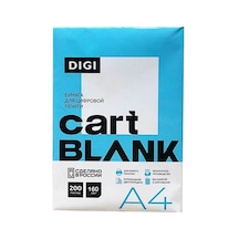 Cart Blank Digital A4 160gr. Fotokopi Kağıtı 250'li Paket