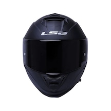 Ls2 Storm 2 Velvet Full Face Motosiklet Kaskı Şeffaf + Siyah Vizörlü Mat Siyah - Gök Kuşağı