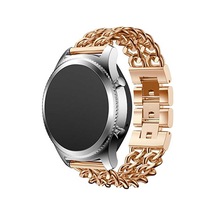 Effox Gear S3 22mm Uyumlu Krd-17 Metal Kordon-rose Gold