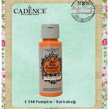 Style Matt Enamel Cam & Porselen Boyası 59 Ml. E-340 Balkabağı Diğer