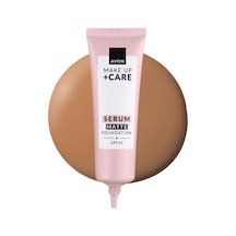 Make Up + Care 3ü 1 Arada Mat Serum Fondöten 30 Ml. 345n Soft Honey 0