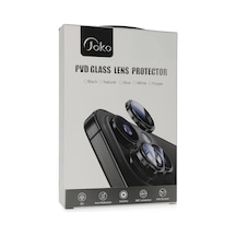 Joko Apple iPhone Uyumlu 13 Pvd Metal Kamera Lens - Natural Grey Çr