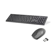 Kablosuz Klavye Ve Mouse Seti Usb - Siyah Km210b/38 Diğer
