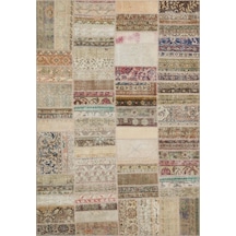 Ihtişamlı Ve Rengarenk Patchwork Halı 230x160 Cm 6337