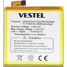 Vestel Z30 Uyumlu Batarya