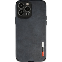 Newface - 607 - İphone 13 Pro Kılıf Loop Deri Silikon - Edntrend - - Lacivert