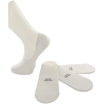 Dündar Erkek 4 Lü Plus Topuk Destek Silikonlu Dikişsiz Pamuk Babet Çorap 001