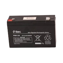 6 Volt 12 Amper Akü Ttec N11.9265