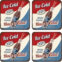 Nostalgic Art Have A Cola Bardak Altlığı Set Çok Renkli