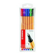 Stabılo Poınt 88 6 Renk Şeffaf Paket
