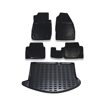 Ford Fiesta 2013-2017 Paspas ve Bagaj Havuzu Seti Siyah